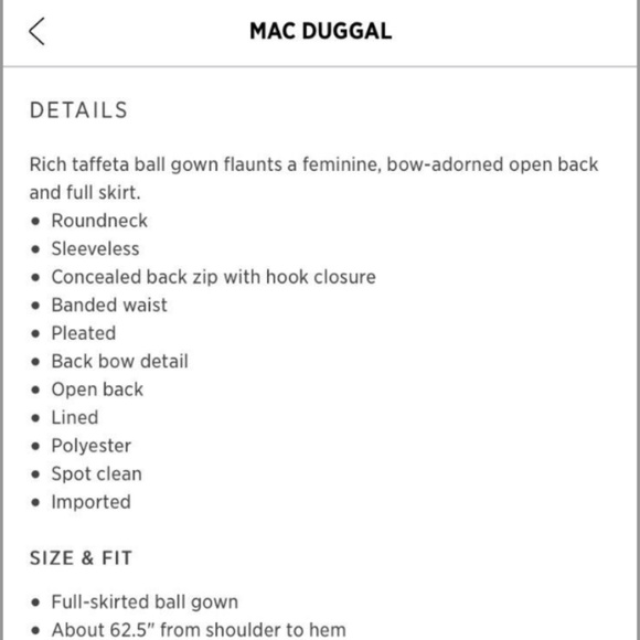 Mac Duggal elegant Green Gown - Picture 6 of 8